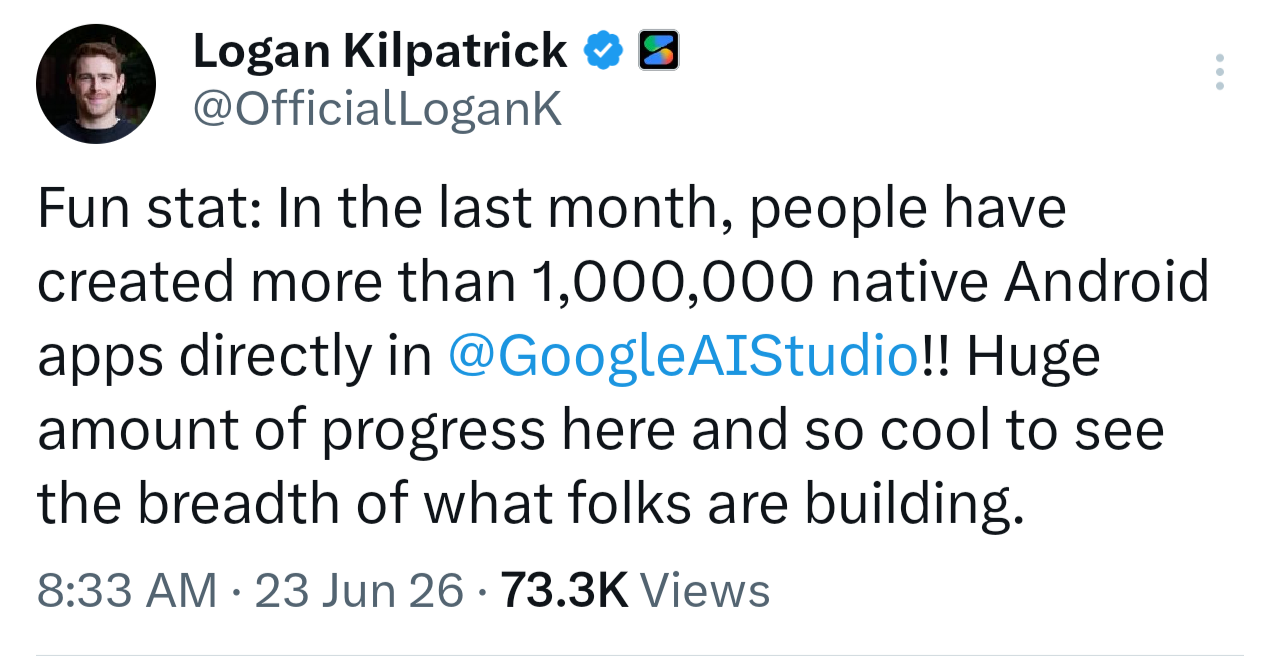 tweek from Logan Kilpatrick